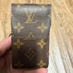 Louis Vuitton Monogram Brown accessories case